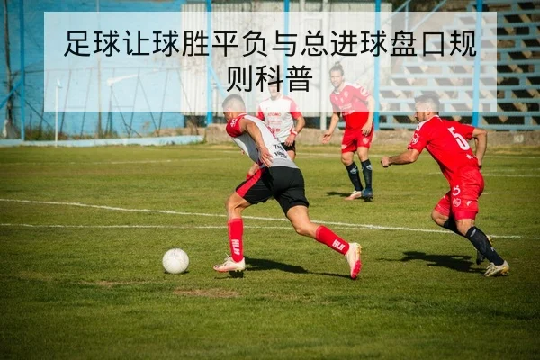 足球让球胜平负与总进球盘口规则科普